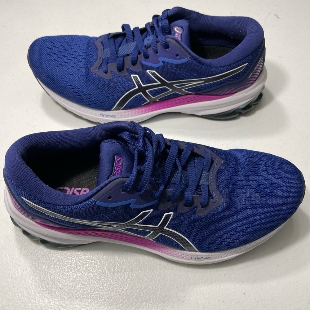 ASICS  GT-1000 Women's Purple and Blue Athletic Shoes Size 8 SB-FA - Picture 4 of 7